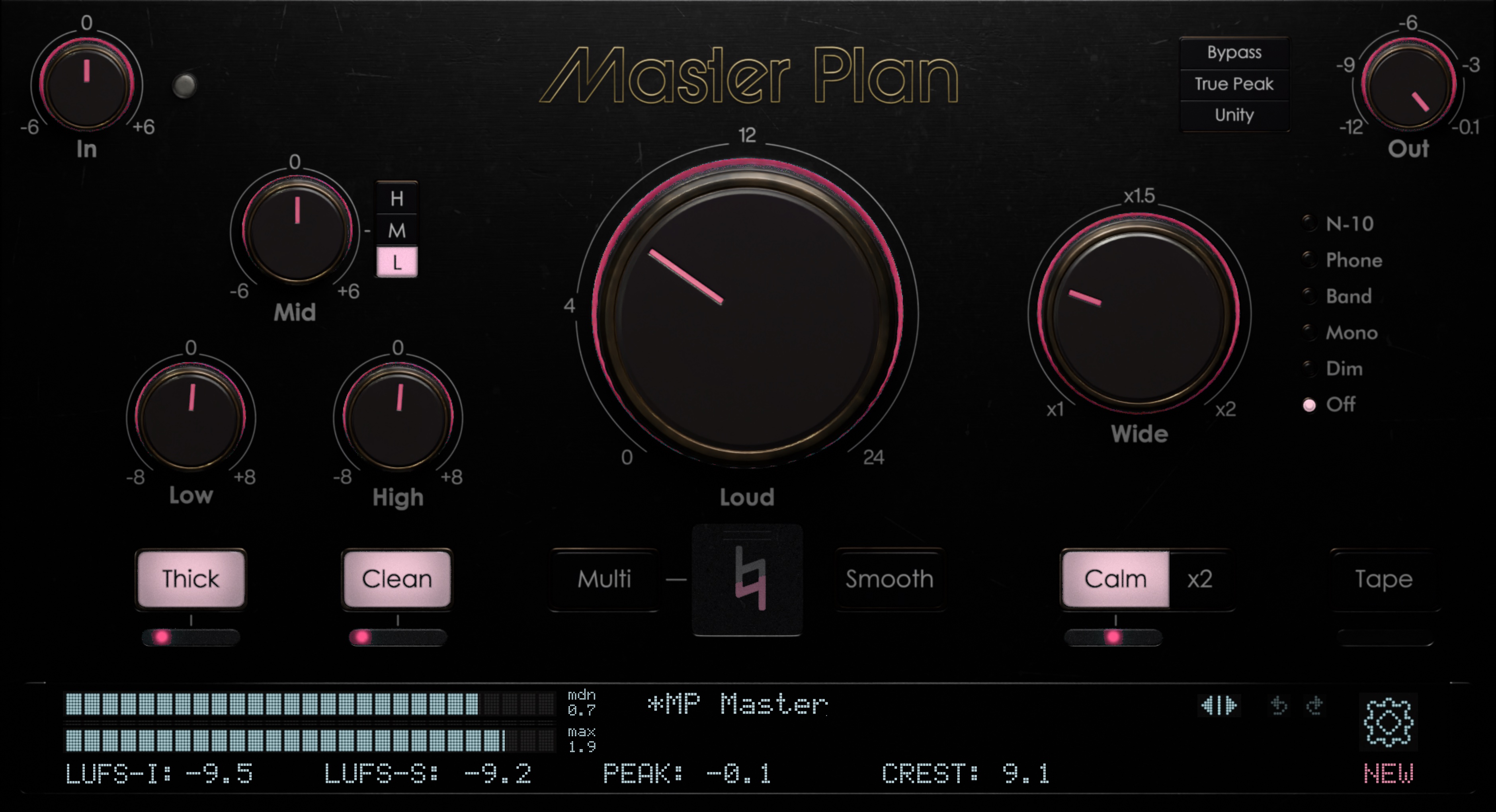 Above is an image of Master Plan as it appears on the main page